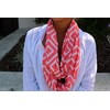 Pop Fashion Shop Women's Infinity Scarf with Zipper Pocket, Geometric