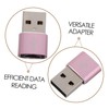 CHILDWEET Card Reader Micro USB Adapter 2-in-1 Charging Reading Compact
