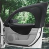 LoyaForba 2Pcs Car Window Shade, Zipper Breathable Side Sun Mesh,