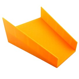 Jeff Did It! - 2 Lane Monster Truck Landing Ramp Track Upgrade Free Style - Compatible with 1:64 Scale Hot Wheels Monster Trucks - 3D Printed - Designed and Made in the USA (Orange)