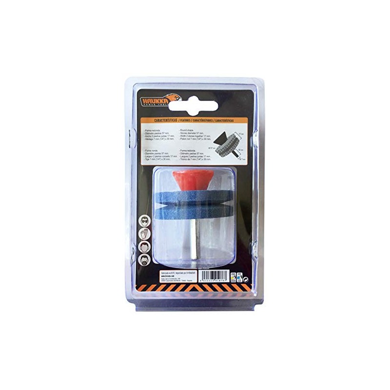 Haukka 411614 Sharpening Stone for Drill