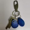 Key Chain, Simple, Car Keychain, Double Ring, Metal, Keyring, Men's,