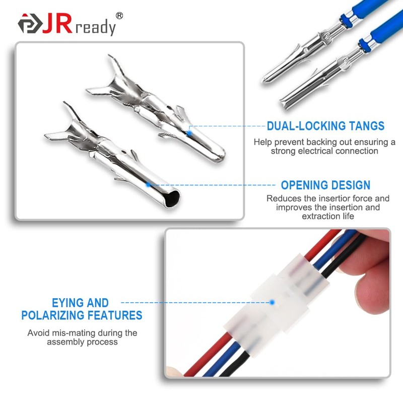 JRready ST6549 .062" Pins Connector Kit 2 3 4 6