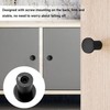BEIBXHQQ 4 Pieces Coat Hooks, Wardrobe Coat Hooks, Round Coat