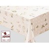 明和グラビア テーブルクロス MGプラスシリーズ 130cm×170cm ピンクライデン P