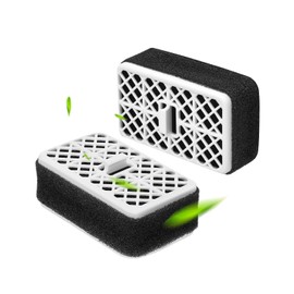 KeeTidy THU6474-01/THU6474#01 THU6072 Deodorizer Filter Compatible with TOTO S500e, S550e, K300, THU9476 Deodorizing Catalyst Cartridge Toilet Air Filter, 2 Pack