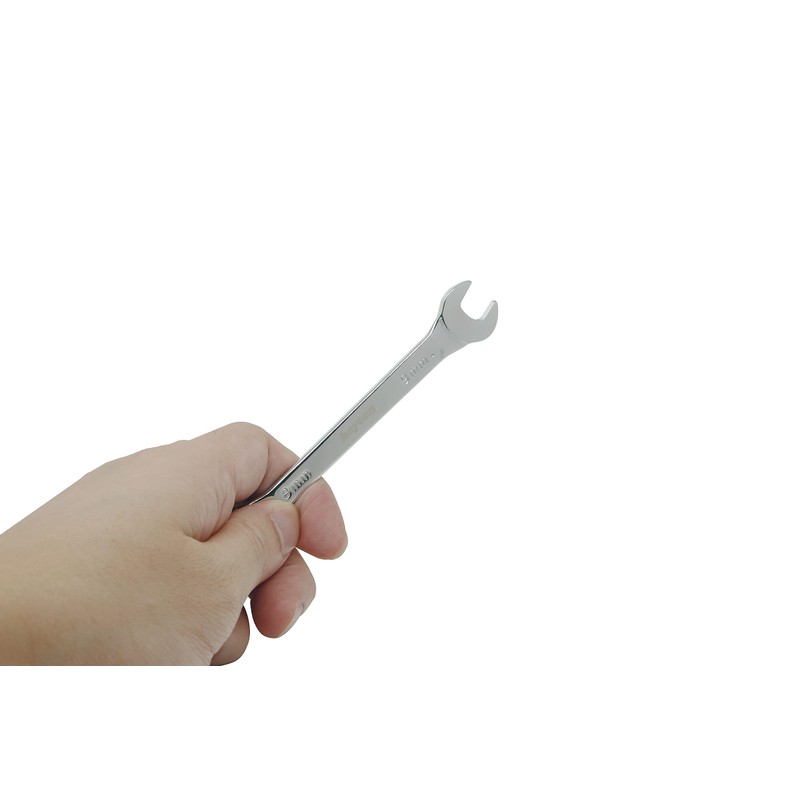ExcInter Open Ended Spanner, 8x9mm Double End Silver Wrench 3mm