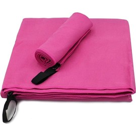 Glamexx24 Microfibre Towel Set with Bag, Travel Towel, Perfect Sports Towel, XXL Beach Towel, Sauna, Yoga, in All Sizes