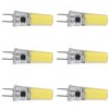 6Pcs G8 LED Bulb 5W Dimmable 2508 COB Energy Saving