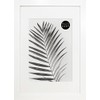 REAL GLASS A4 With White Mount For A5 Photo - Oxford White Thin Picture Frame / A5 With Mount Picture Frame