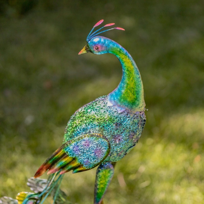 Zaer Ltd. Set of 2 35" Tall Standing Colorful Iron