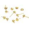 100pcs Hypoallergenic Earring Posts Stud Earrings 5mm Ball Post with