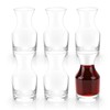 Set of 6 Cornucopia Individual Wine Carafes | Small Single-Serving