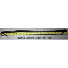 DIY-BizPhones-Tadiran Black 12Ft Handset Cord for Tadiran Coral DKT EKT Series Phone Curly Coil