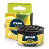 AREON Ken Lemon Car Air Freshener, Tin Can, Vented Lid,