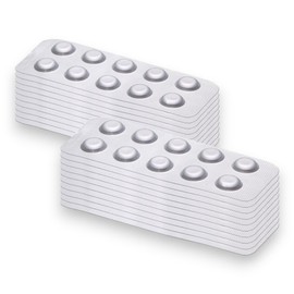 200 Rapid Water Test Tablets | 100 x pH Value Phenol Red | 100 x DPD1 Free Chlorine | for Water Testers and Pool Testers | Refill Pack | Pool Accessories | Whirlpool | Aquarium