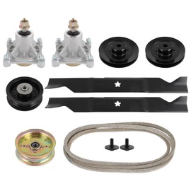 OCPTY Lawn Mower Deck Rebuild Kit 46", Mower Blade Rebuild Kit Fit for Husqvarna 46" RZ4623 HUSQVARNA YTS4000, 54" Deck Rebuild Kit Cub Cadet