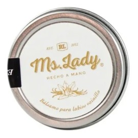 Bálsamo Labial Ms. Lady Vitamina E Orgánico Vainilla 30 Gr                                                                                            