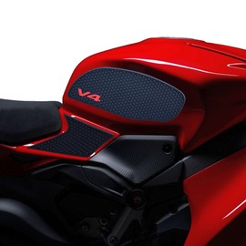 Für Panigale V4 V4S 2025 Motorrad-Tank-Tank-Traktionspad, Anti-Rutsch-Aufkleber, Gas-Kniegriffschutz