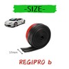 Regipro b Universal Lip Spoiler, 6.5 ft (2.5 m), Rubber