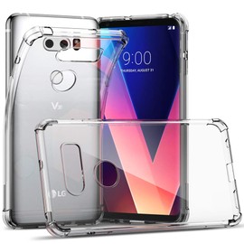 CASEVASN TPU for LG V30/V30S/V30 Plus/V30S ThinQ/V35/V35 ThinQ Case Clear, Ultra Slim Thin Anti-Scratches Flexible TPU Gel Rubber Soft Skin Silicone Protective Case Cover (Clear)