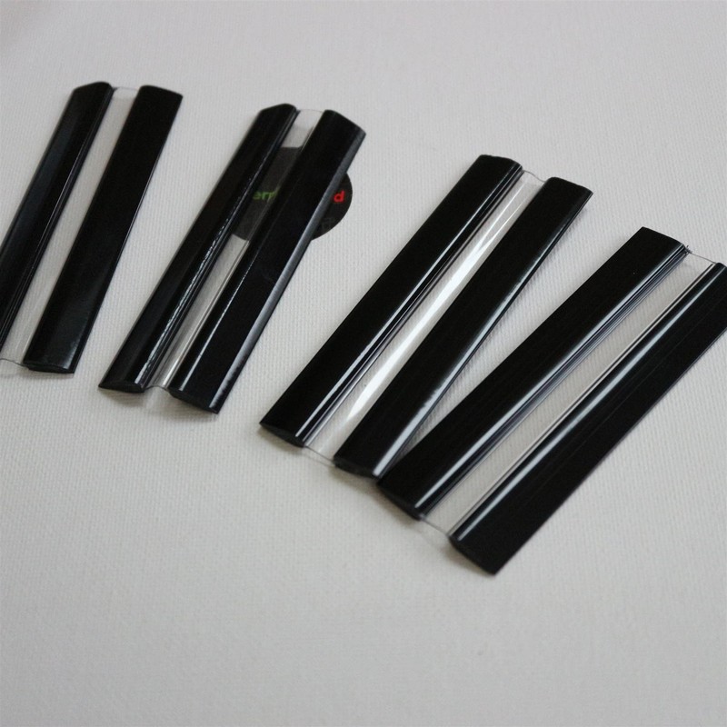 4 x 100mm Black Flexible Hinges – No glue required.