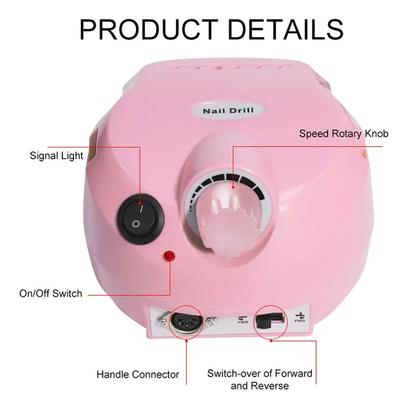 Amoladora De Uñas Profesional 35000 Rpm