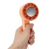 Portable Handheld Fan Foldable LED Display Rechargeable Handheld Pocket Fan