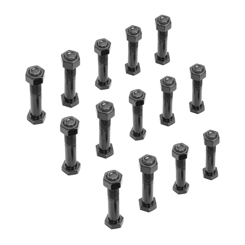 HECASA Trailer Leaf Spring Hanger Kit for Double Eye Springs