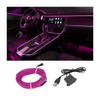 CGEAMDY Car LED Interior Lighting, Car Atmosphere Light Lamp, Soft