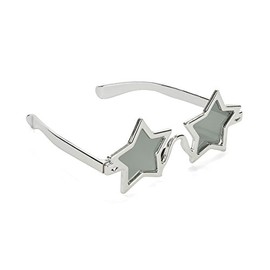 Star Shaped Superstar Shades Silver