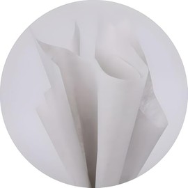 MLSG 96 Sheets Tissue Flower Wrapping Paper Cotton Wrapping Flower Paper Withdrawable Lining Paper Non-Woven Waterproof Floral Bouquet Wraps for Florist Packaging Arrangement (Light Gray)
