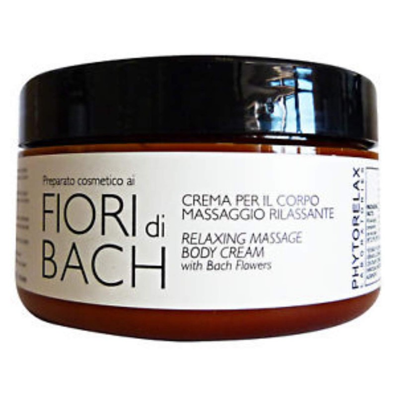 PhytorelaxLaboratories Fiori Di Bach Phytorelax Crema Corpo Massaggio Rilassante, 300