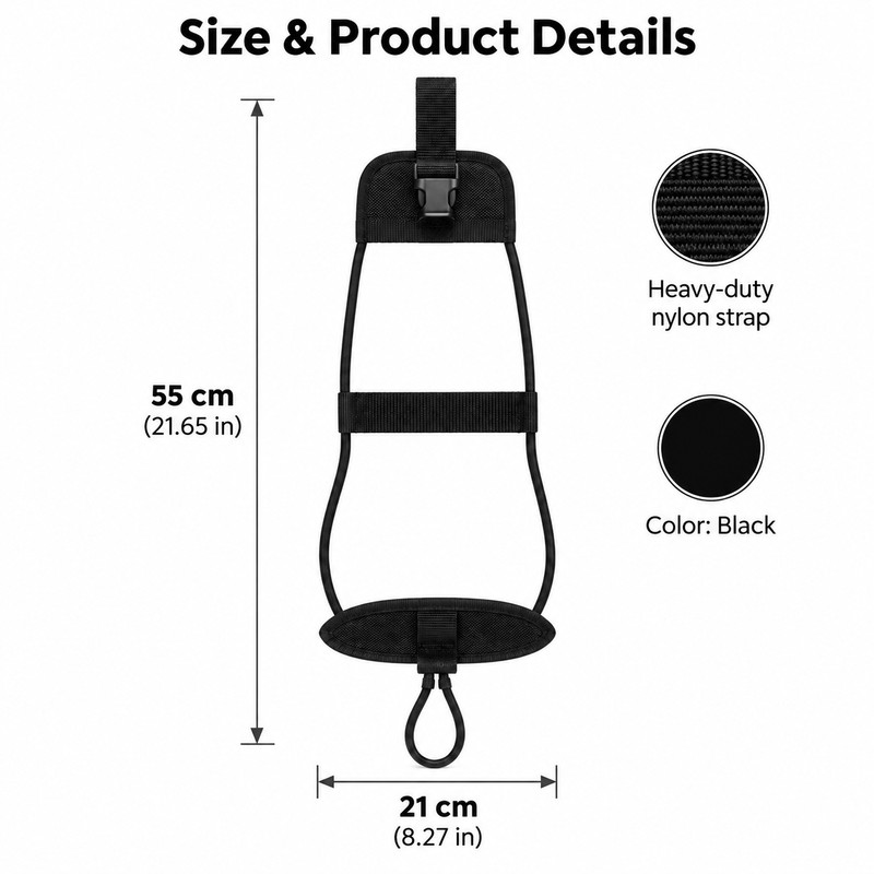 Luggage Connector Strap for Travel – Nylon Bag Holder Belt