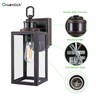 GRUENLICH Dusk to Dawn Outdoor Wall Lantern, PIR Motion Sensor
