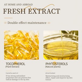 2Pcs Color Change Lipstick, Crystal Temperature Change Moisturizer Lipstick Set, Magic Color Change Lip Gloss, Jelly Tinted Lip Balm for Dry & Cracked Lips