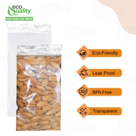 Clear Resealable Food Storage Bags 3.5x6 Inch Portion Size with Press Seal for Meal Prep, Travel, Portioning and Snacks, Durable Storage Solution (600)