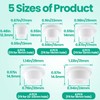 BEIQIYA 20pcs Bathtub Jet Covers, Silicone Pipe Inserts, Waterproof Tube