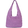 styleBREAKER Women's Paper Straw Bag with Long Wide Handles, Beach