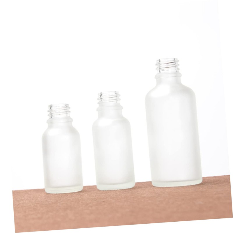 Mikinona 15ml Mini Dropper Bottle Set Frosted Travel Toiletry Containers