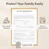 Last Will and Testament Kit, Joyfulmap Simple Will Forms –