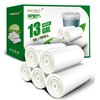FORID 13 Gallon Trash Bags - Clear Plastic Garbage Bag