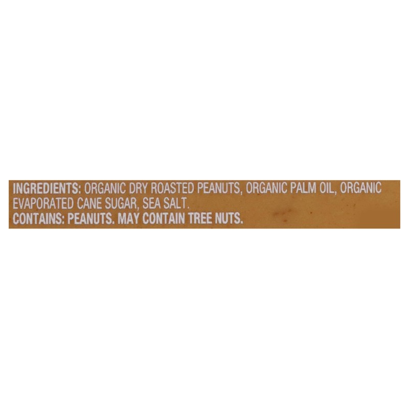 MaraNatha Organic Crunchy Peanut Butter Spread, No Stir, 16 Ounce