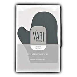 Vari Beauty Sunless Mitt Applicator | Soft Glove for Smooth, Streak-Free Body Tanner/Bronzer Application | Protects Hands from Stains | Reusable and Washable | Includes 1 Mitt