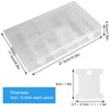 Embroidery Floss Organizer Box Milk White Cross Stitch Plastic Bobbins