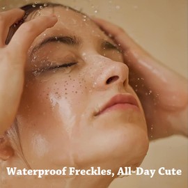 KGAJSGH 3pcs Freckle Pens for Natural Makeup - Waterproof, Long-Lasting Fake Freckles in Light&Dark Shades, Create Sunkissed Look with Realistic Spot Application