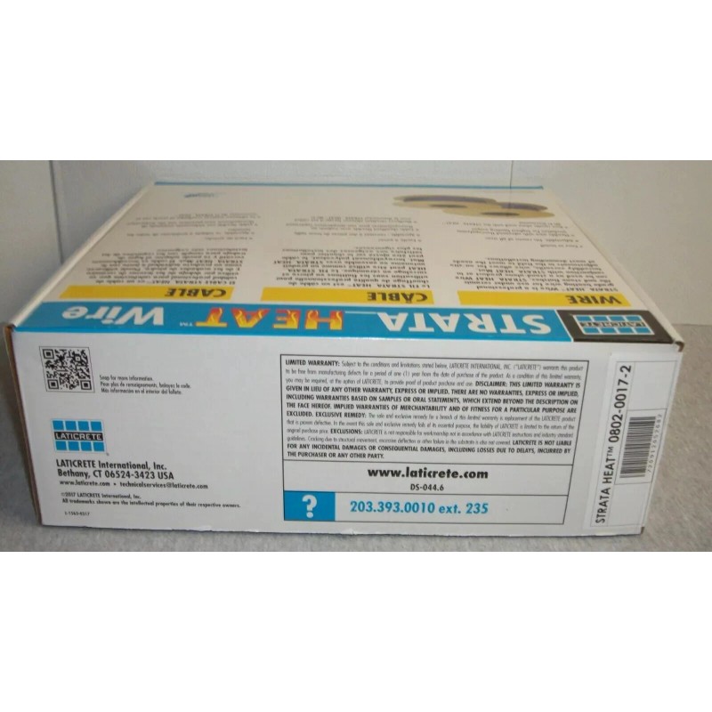 Laticrete Strata Heat Wire ~ 5 sq. ft. ~ 120V