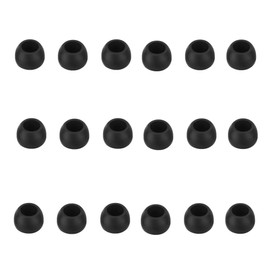 SNHTLS Silicone Earbud Tips Replacement Earbuds Tips Fit for in-Ear Headphones (Inner Hole 3.8mm-5.5mm) - 9 Pairs S