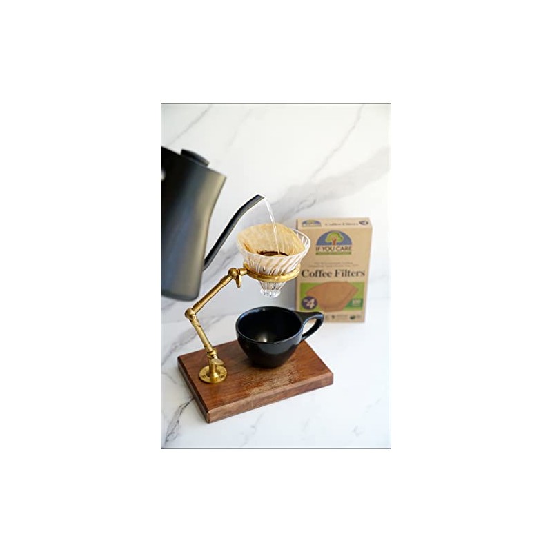 If You Care # 4 Cone Shaped Unbleached All Natural