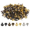 sourcing map 400Pcs Super Tiny Grommets Kit Metal Eyelets 1.5mm/0.06"